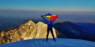 Cristi Minculescu, ghid montan, ale cărui drumuri duc doar #SpreVârf