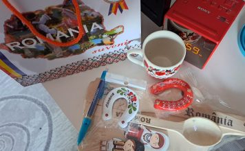 Recomand magazinul de suveniruri românești de la Big Gara de Sud